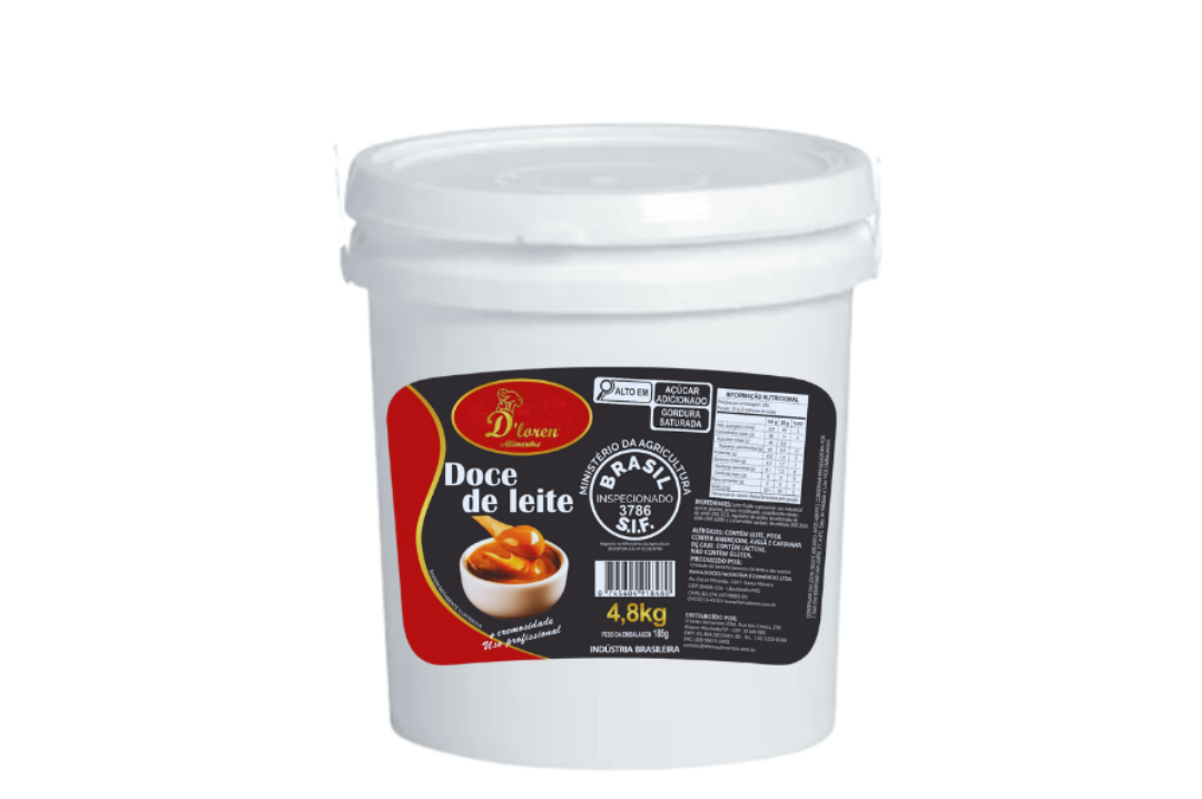 Doce de leite 4,8Kg - D'loren