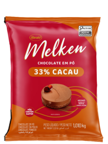 CHOCOLATE EM PO 33% HARALD 1,01KG
