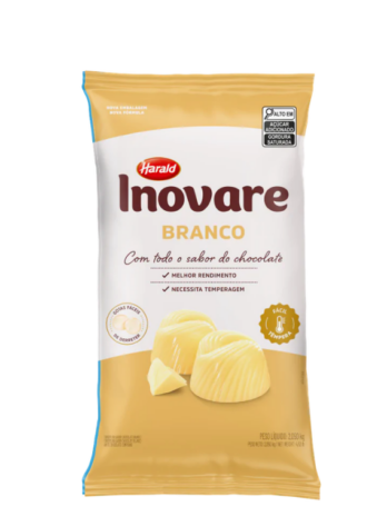 Chocolate Inovare Gotas Branco Harald 2,05kg