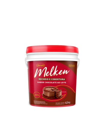 RECHEIO E COBERTURA AO LEITE MELKEN 4,5KG